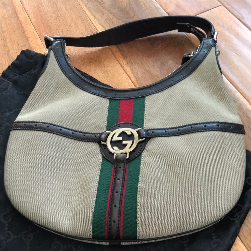 Gucci Vintage Brit Bag